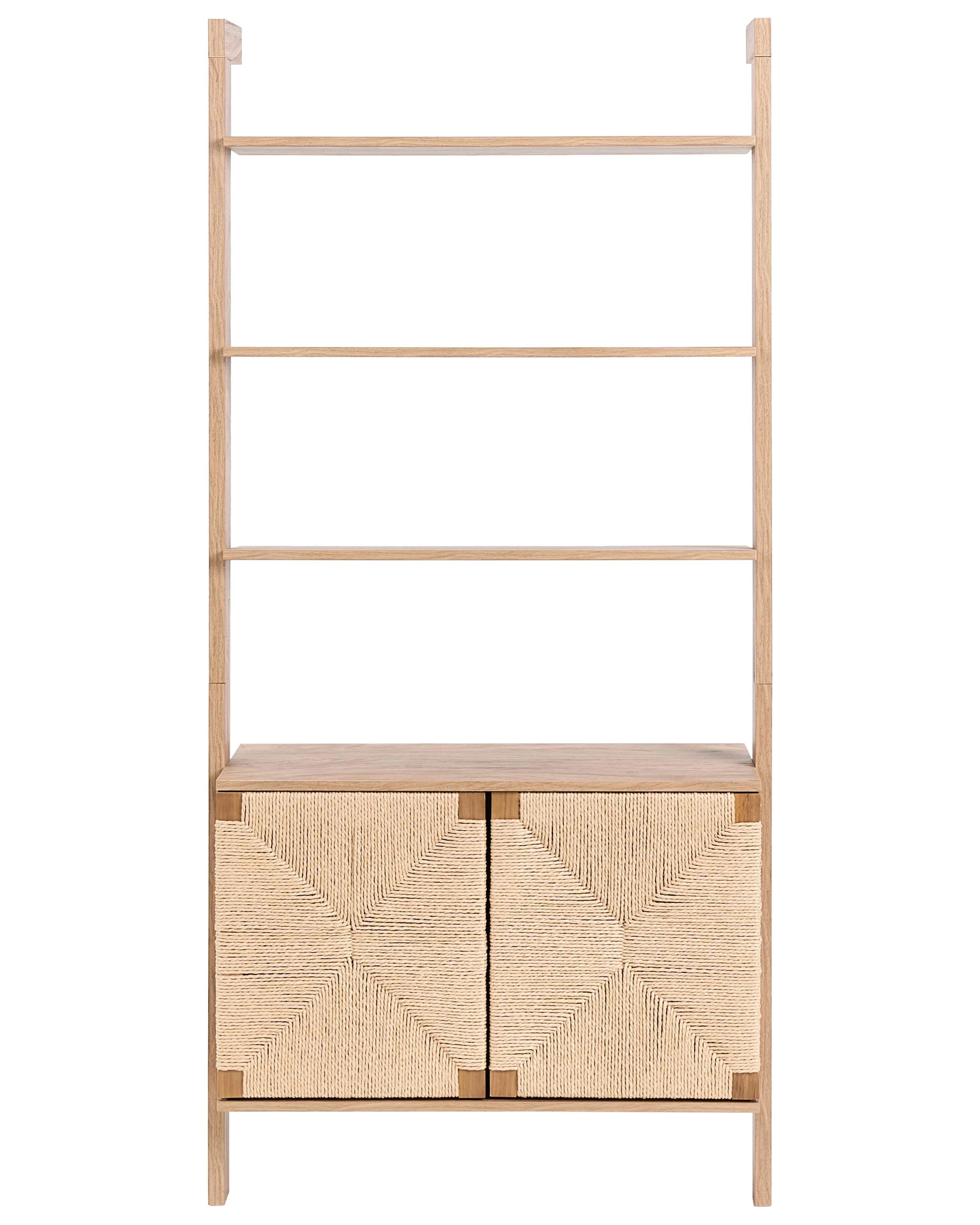 Bibliothèque brun clair 181 cm