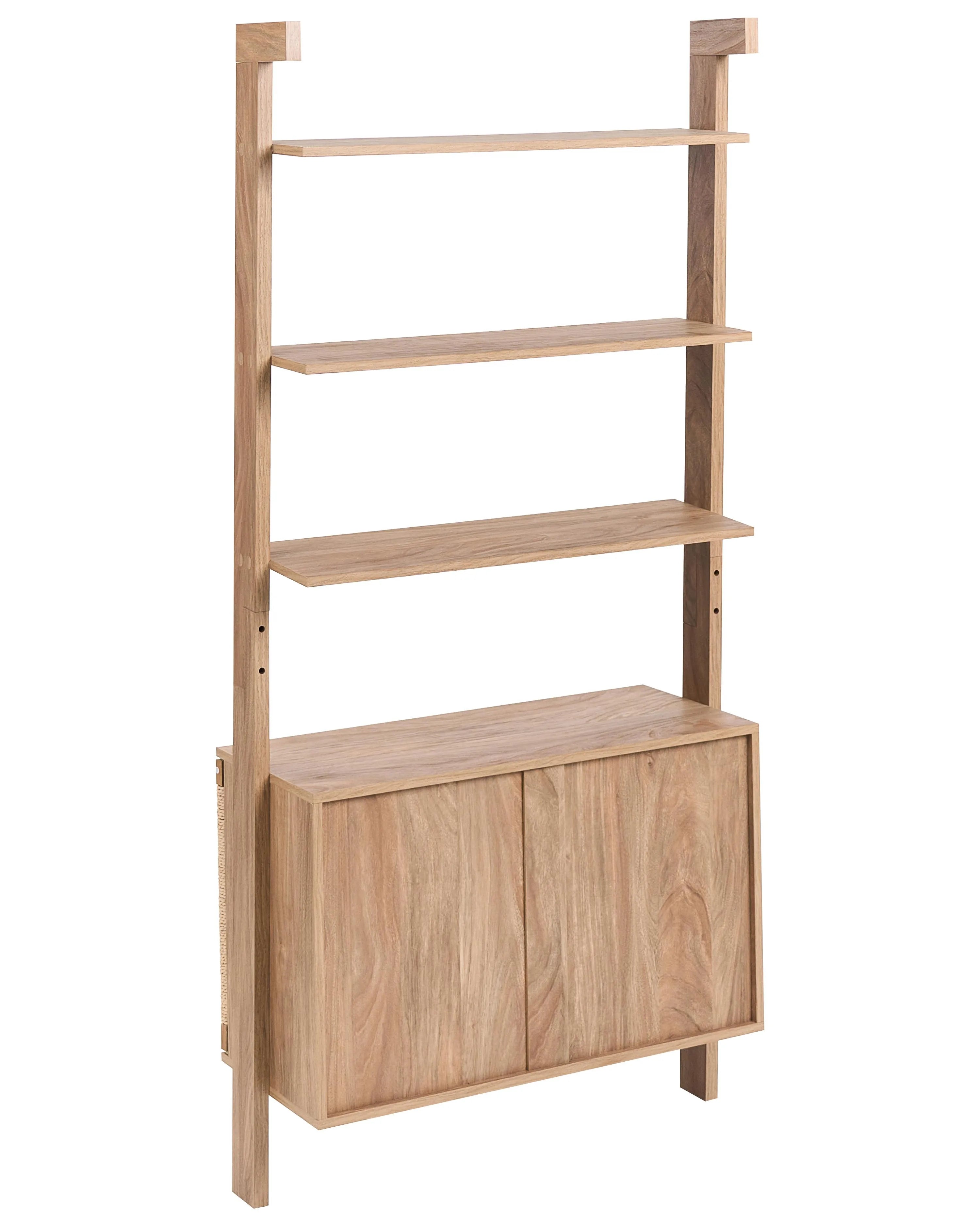 Bibliothèque brun clair 181 cm