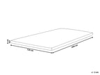 Surmatelas à mémoire de forme 120x200 cm