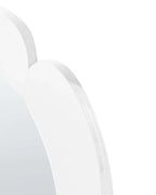 Miroir Rond Blanc 50 cm